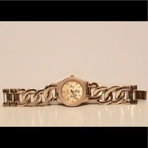 Gold stainless steal Forever 21 watch